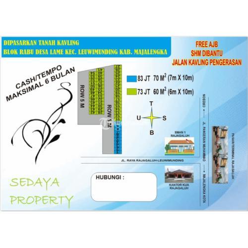 DIJUAL TANAH KAVLING LAME LEUWIMUNDING