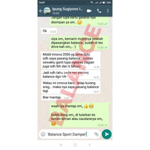 Tak Perlku Lagi Risau Mobil Amblas Karena Full Muatan Setelah Pasang Balance Damper - Medan