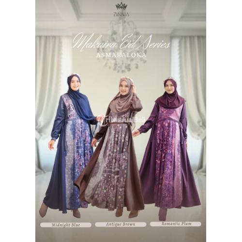 Distributor Baju Gamis Sarimbit Terbaru Zinnia Blitar Jatim
