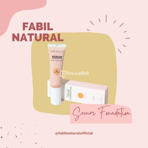 Makeup Serum Foundation Natural Look Fabil - Bogor
