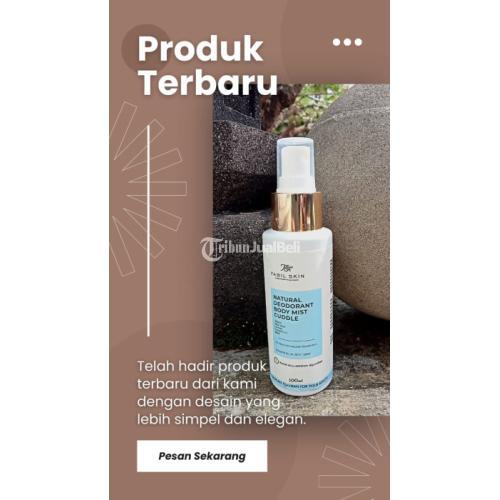 Deodorant Cuddle Fabil Natural Mengurangi Bau Badan - Bogor