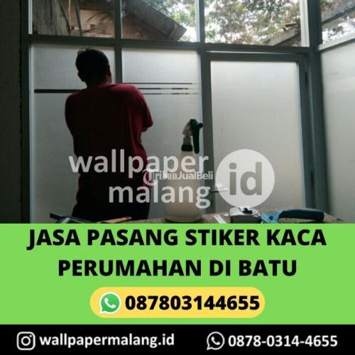JASA PASANG STIKER KACA PERUMAHAN DI BATU
