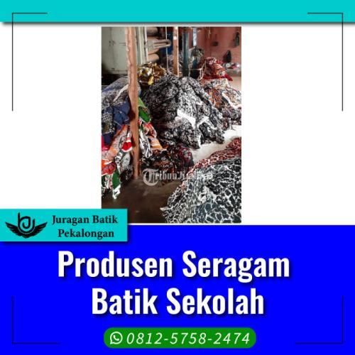 WA 0812-5758-2474, Konveksi Baju Batik Anak Sekolah Surabaya
