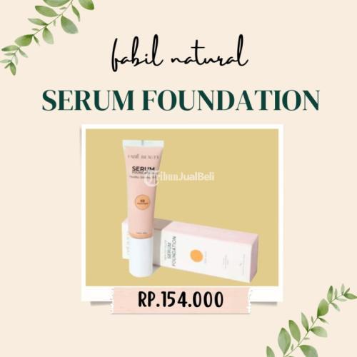 Fabil Healthy Glow Serum Foundation Warm Sand Anti Luntur - Serang