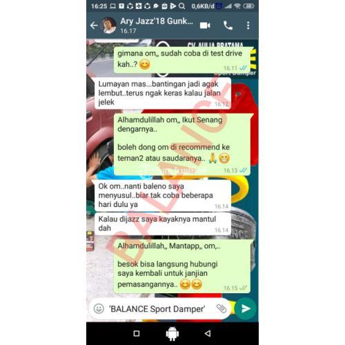 Balance Sport Damper Ahlinya Mengatasi Keluhan Gasruk dan Amblas pada Mobil - Binjai