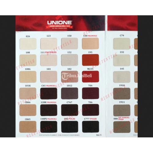 American Drill UNIONE Kain Bahan Seragam Kain Celana Kain Kemeja - Bandung Kota