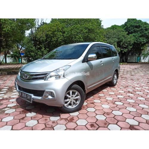 Mobil Toyota Avanza G MT 2015 Silver Bekas Surat Perorangan Plat Genap - Jakarta Utara