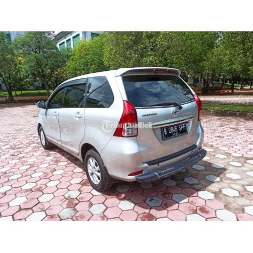Mobil Toyota Avanza G MT 2015 Silver Bekas Surat Perorangan Plat Genap - Jakarta Utara