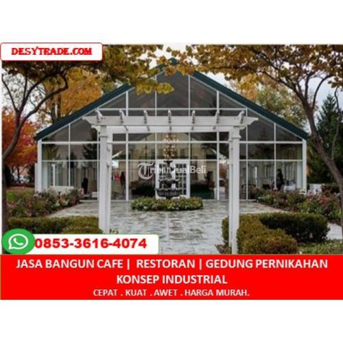 Jasa Bangun Café Restoran Konsep Industrial
