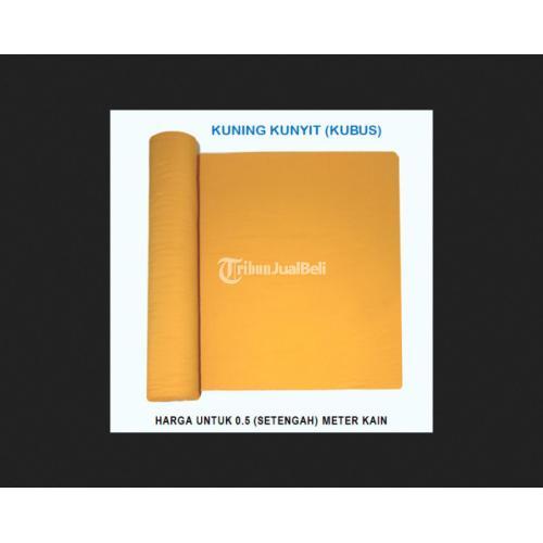 BAHAN KAIN SPREI KATUN MIKRO DISPERSE WARNA ABU-ABU IMPORT