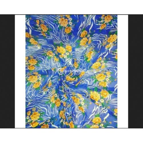 kain sifon Ceruty/bahan gamis dan kerudung