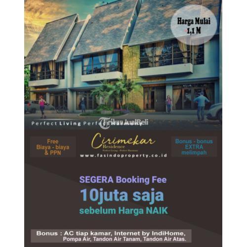 Hunian Exclusive Perumahan CIRIMEKAR Residence Cibinong - Bogor