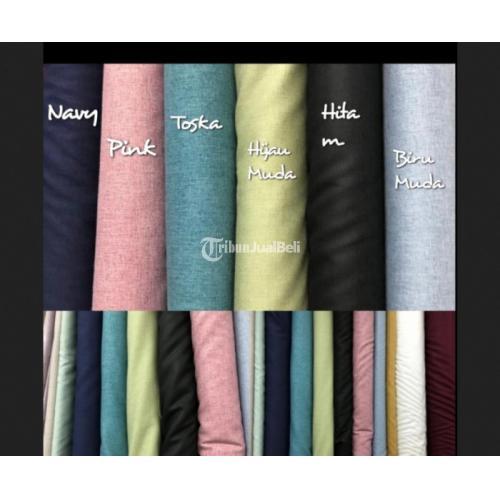 Pabrik Kain Katun Madinah Bahan Gamis Madina - Ungu