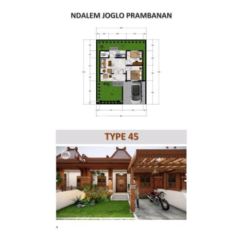 PERUMAHAN TERMURAH DENGAN KONSEP JOGLO DI PRAMBANAN