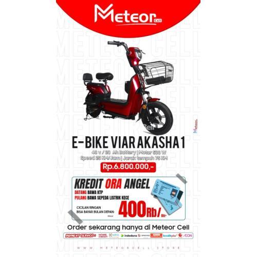 SEPEDA LISTRIK MALANG, Sepeda Listrik Terlaris, Termurah, Terlengkap di Malang Meteor E-BIke