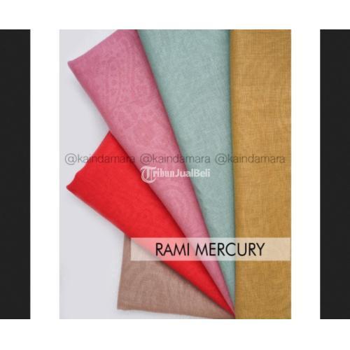 Pabrik Kain Linen Rami Emboss D#C C1 Coklat - Bandung