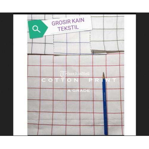 Pabrik Grosir Kain Katun Print 40s  / Katun Jepang / Poplin Print - Bandung
