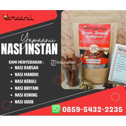 Agen Bumbu Nasi Kebuli Instan PIRT Halal MUI - Sidoarjo