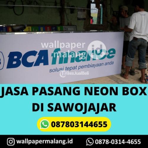 Jasa Pasang Neon Box di Sawojajar - Malang