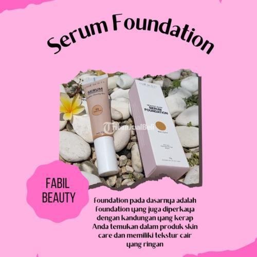 Wajah Cerah Dengan Serum Foundation,  0822-2333-0052