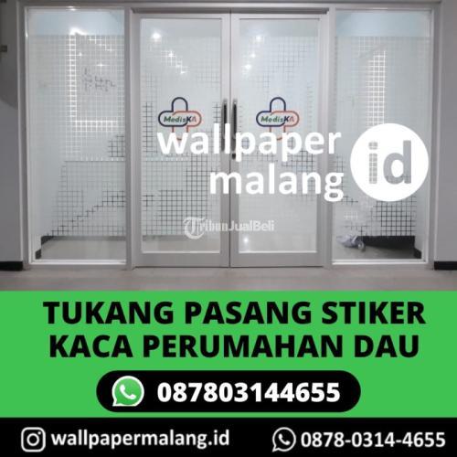 TUKANG PASANG STIKER KACA PERUMAHAN DAU