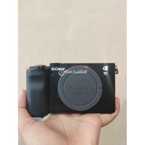 Kamera Mirrorless Sony A7C BO Fullset Bekas Mulus Nominus di Depok