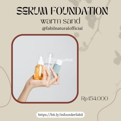 Makeup Serum Foundation Natural Look Fabil - Serang