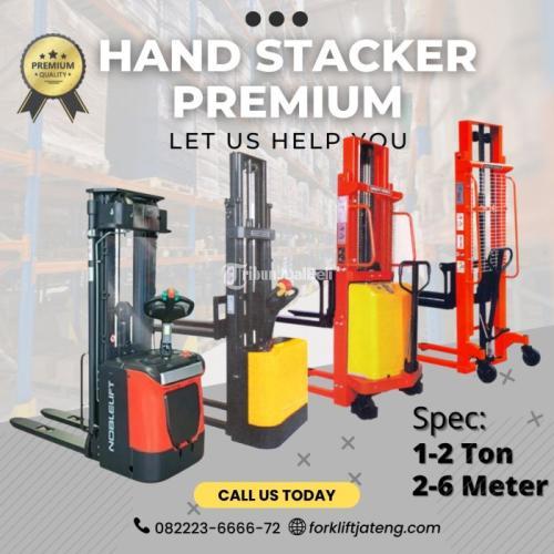 Hand Stacker Klaten Manual Dalton / Hand Lift 1 ton 2 ton Klaten Murah - Klaten