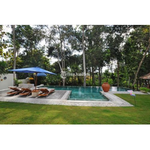 Villa Pererenan CANGGU Badung BALI view sawah sungai dan pepohonan