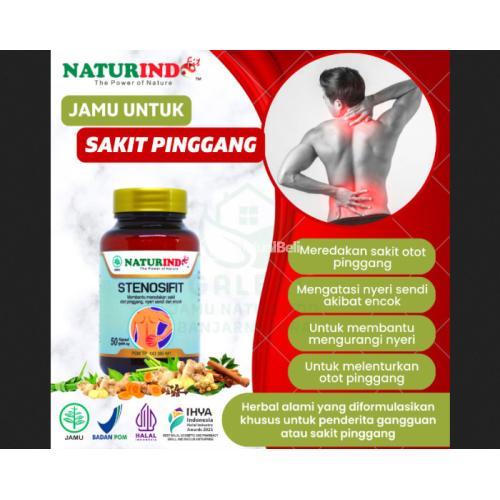 Obat Sakit Pinggang Belakang Syaraf Kejepit Encok Stenosifit Premium Di