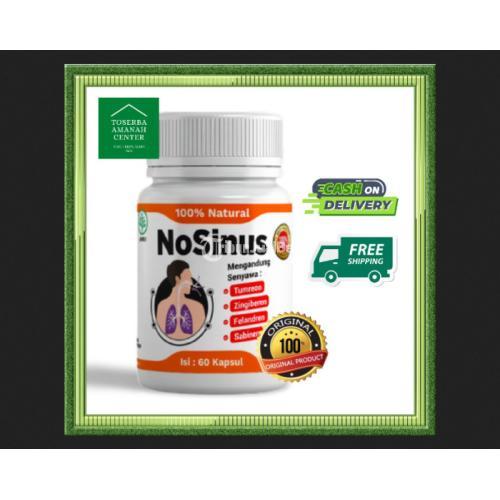 Obat Herbal Sinusitis Flu Polip Hidung NoSinus