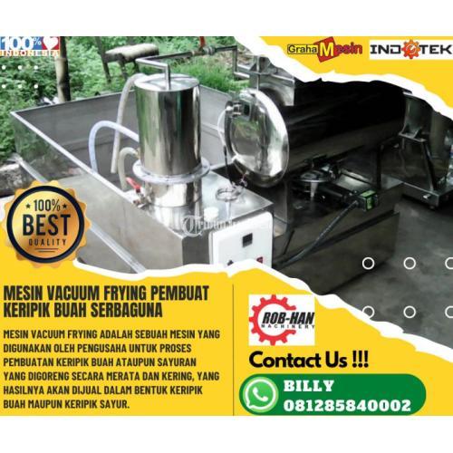 MESIN VACUUM FRYING PEMBUAT KERIPIK UAH SERBAGUNA MALANG