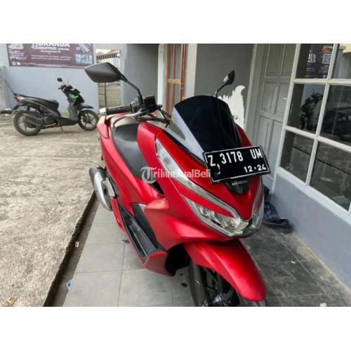 Motor honda pcx merah tahun 2019 kondisi aman mulus bekas