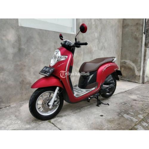 Motor Honda Scoopy Tahun 2019 Bekas Warna Merah Pajak Baru Surat ...