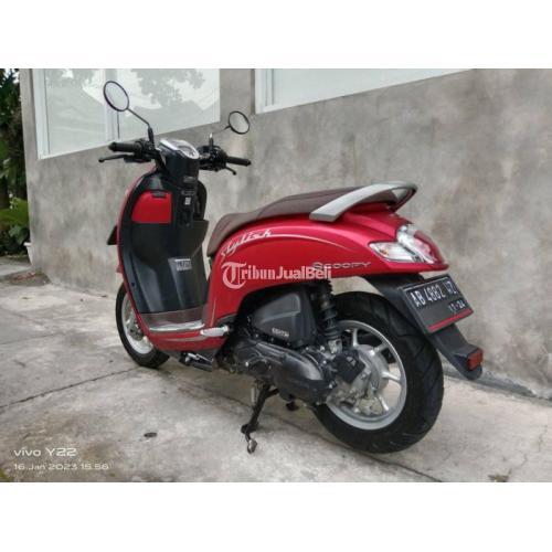 Motor Honda Scoopy Tahun 2019 Bekas Warna Merah Pajak Baru Surat ...