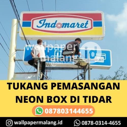 TUKANG PEMASANGAN NEON BOX DI TIDAR