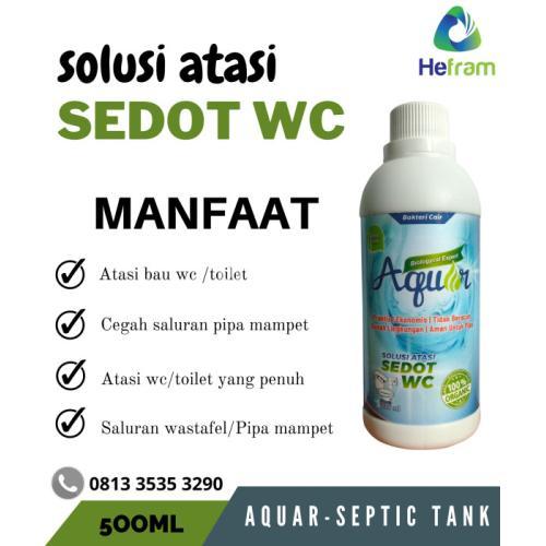 Obat WC Mampet Tanpa Disedot Aquar