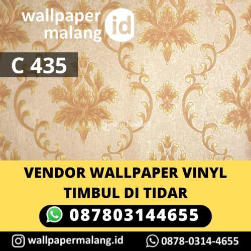 VENDOR WALLPAPER VINYL TIMBUL DI TIDAR