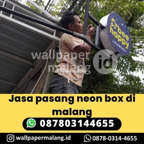 Jasa Pemasangan Neon Box - Malang