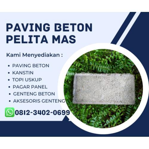 Penjual paving block hijau - Kamal