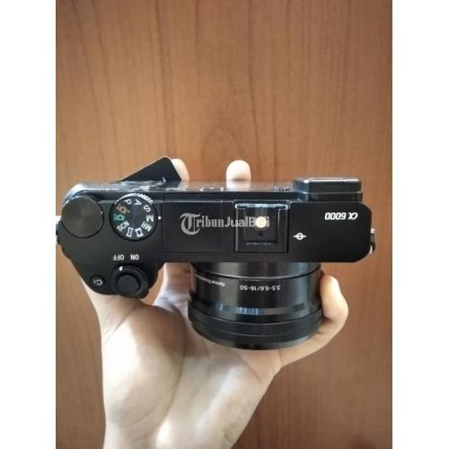 Kamera Mirrorless Sony A6000 Kit 16di50mm OSS Fullset Bekas Mulus