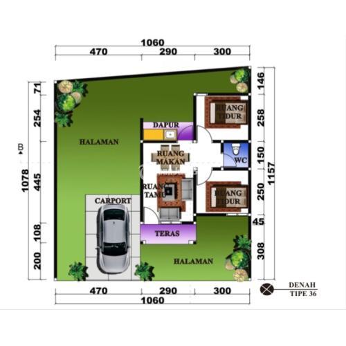 BEBAS BIAYA PAJAK! RUMAH CANTIK 200 JUTAAN DEKAT ALUN-ALUN WONOSARI