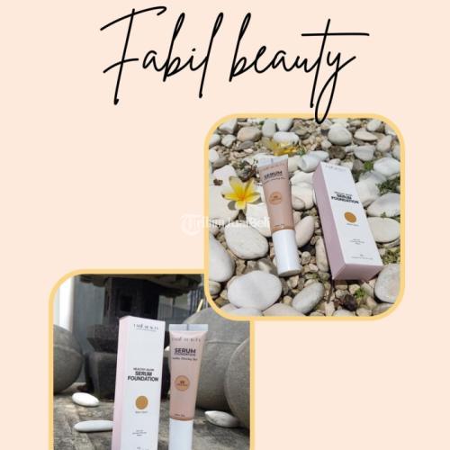 Makeup Serum Foundation Natural Look Fabil,  0822-2333-0052