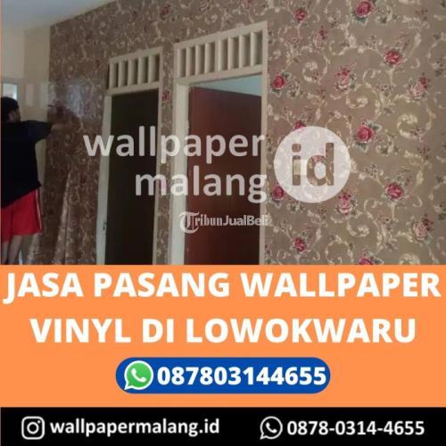 JASA PASANG WALLPAPER VINYL DI LOWOKWARU