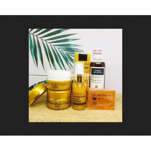 PAKET CREAM MAGIC KOREA + TONER KELUPAS 4 IN 1