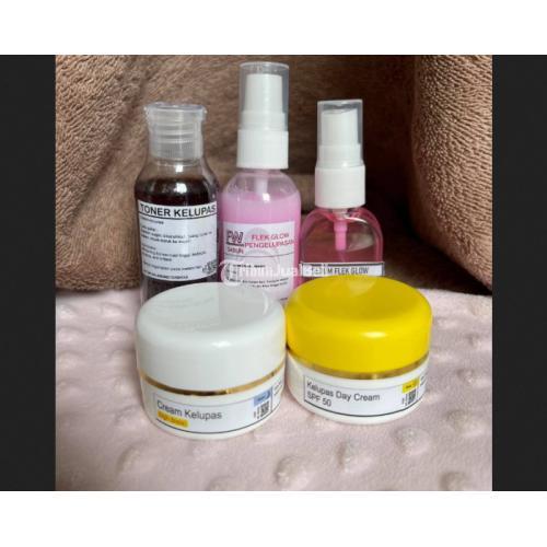 PAKET LENGKAP + SERUM PINK GLOWING PENGLUPASAN / PAKET AMPUH FLEK