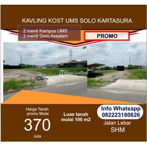 tanah kos ums solo kavling kos ums solo tanah kos kartasura kavling kos kartasura tanah ums solo