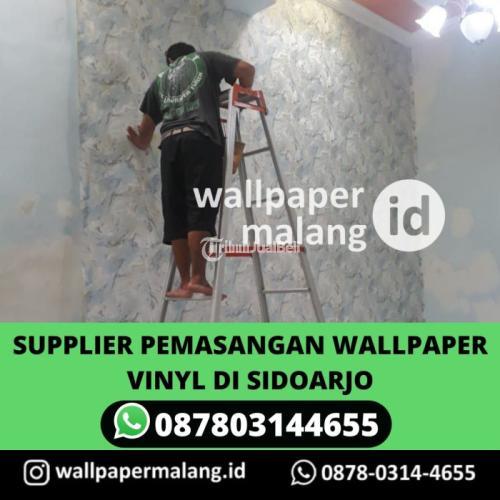 SUPPLIER PEMASANGAN WALLPAPER VINYL DI SIDOARJO