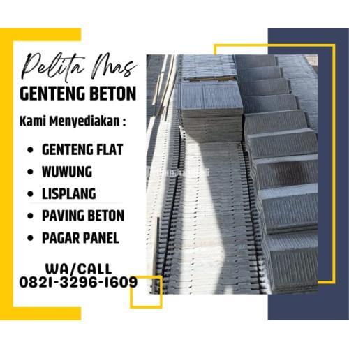 Distributor Genteng Beton Flat - Sidoarjo