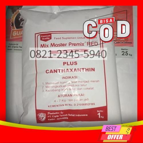 Pewarna Telur Merah Pujer